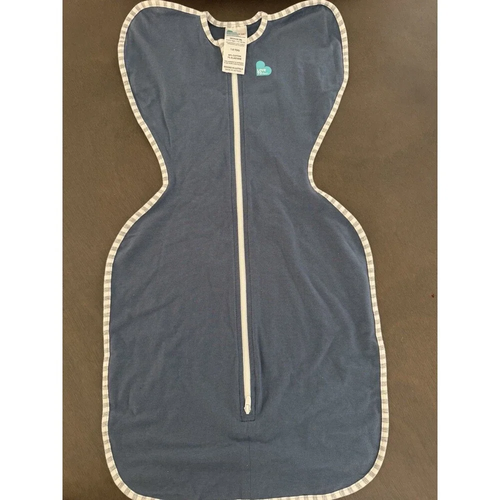 Baby Sleep Sack 1.0 TOG Snug Fit baby Essentials denim blue boy Love to Dream M